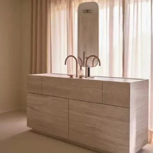 Italian White Travertine JA5010M03 – Travertine surface