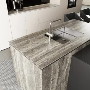 Silver Grey Travertine – Travertine surface